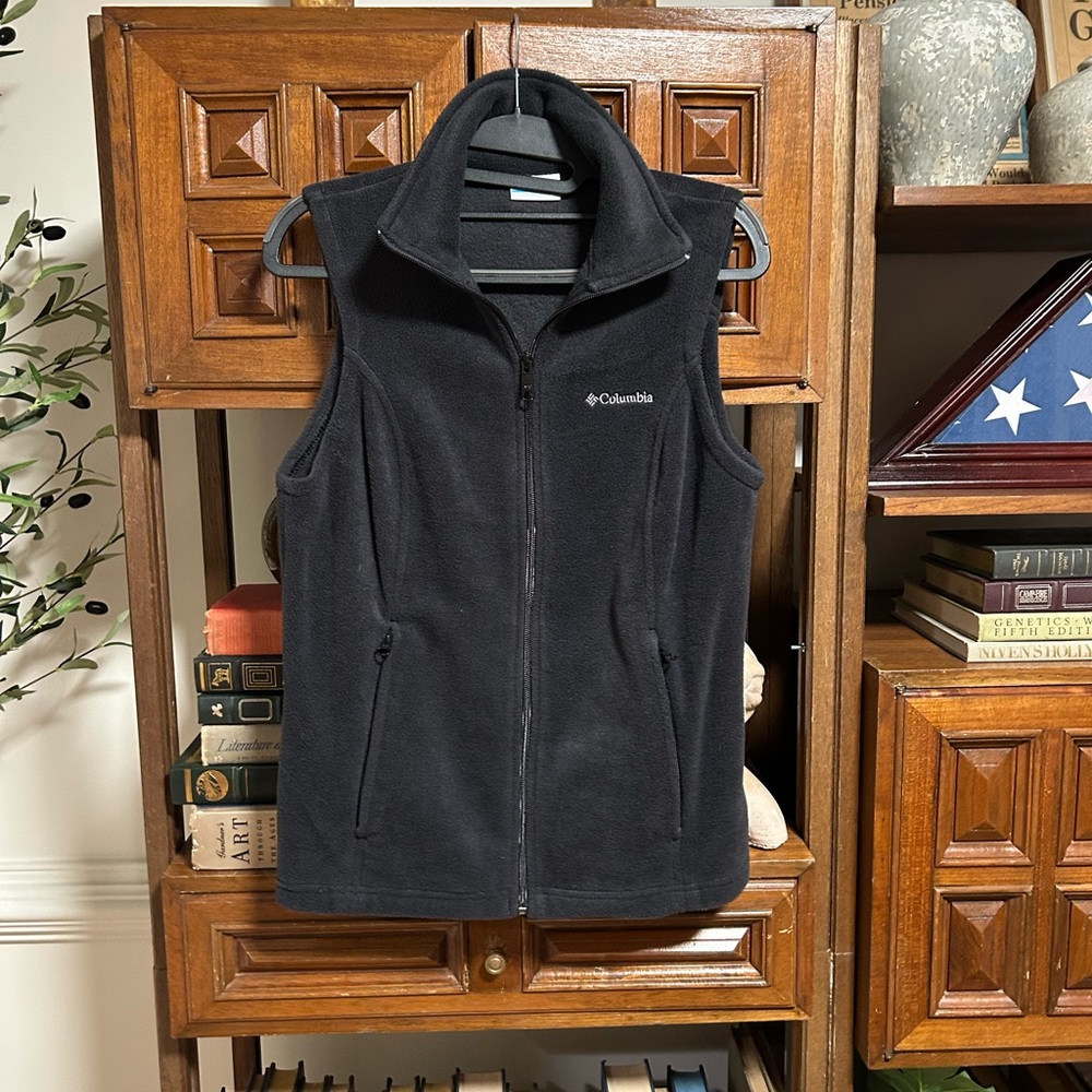Columbia Charcoal Fleece Vest